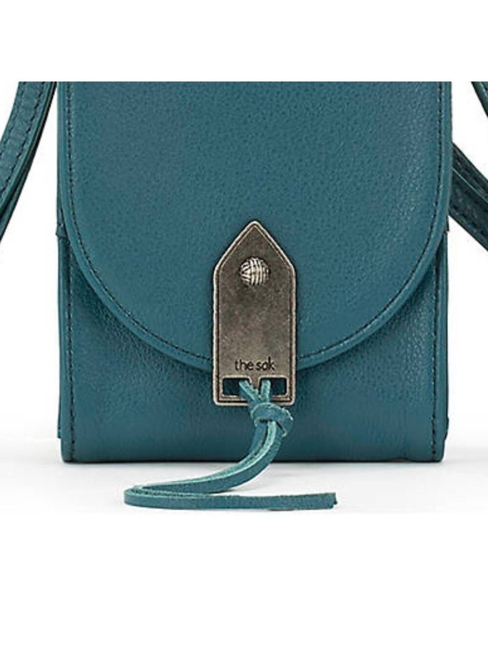 Playa Bag Genuine Leather Cellphone Crossbody Bag by The Sak New With Tags Festi - Picture 8 of 8